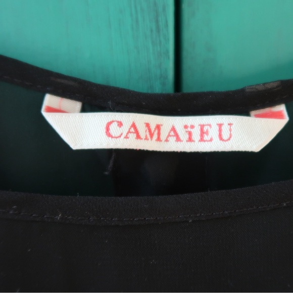 Camaieu Boho Short-Sleeve Tee - Picture 3 of 4